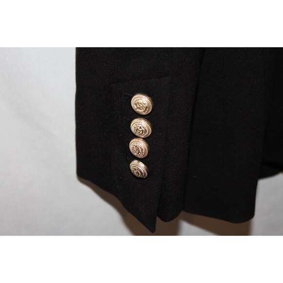 Generation Love Royce Ponte Black Blazer Size L Gold Buttons NWT $415 - Picture 7 of 8